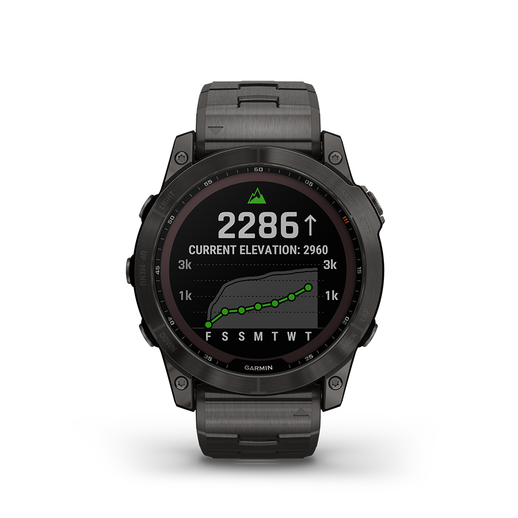 Garmin Fenix 7X Sapphire Solar Carbon Grey - Image 2
