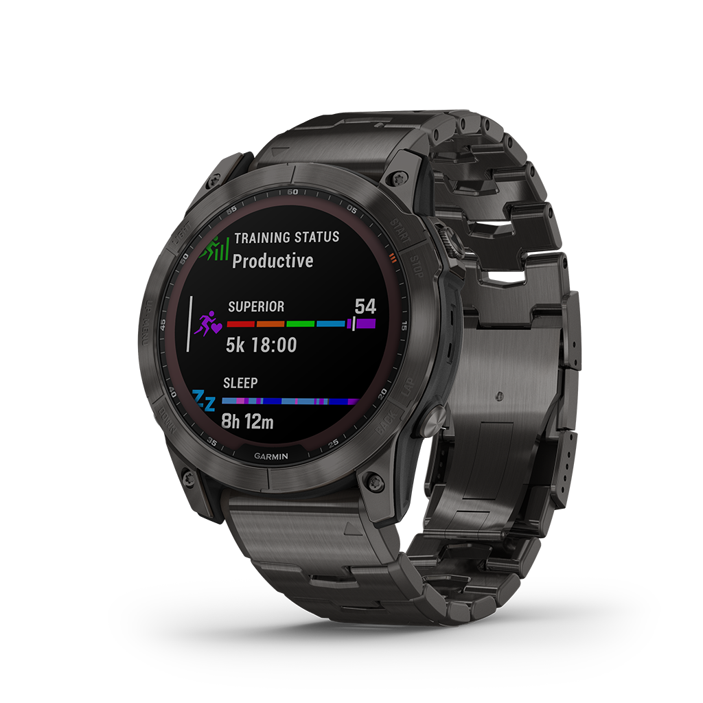 Garmin Fenix 7X Sapphire Solar Carbon Grey - Image 3