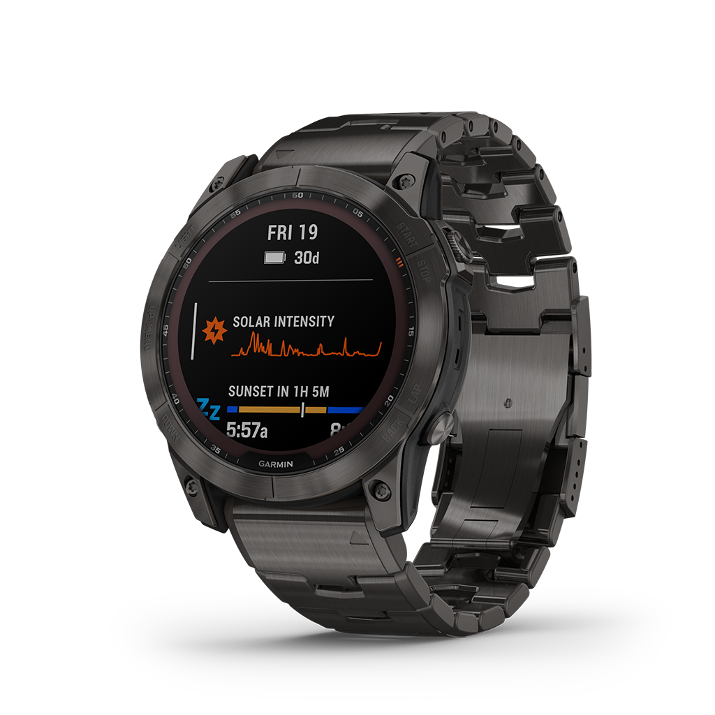 Garmin Fenix 7X Sapphire Solar Carbon Grey - Image 4