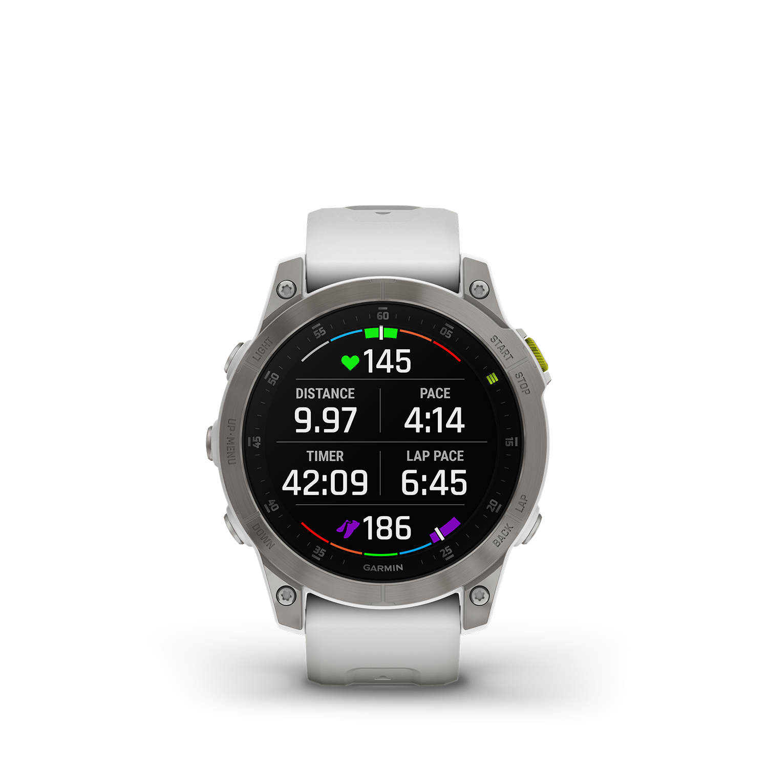 Garmin Epix Sapphire - Hvit Titan - Image 2
