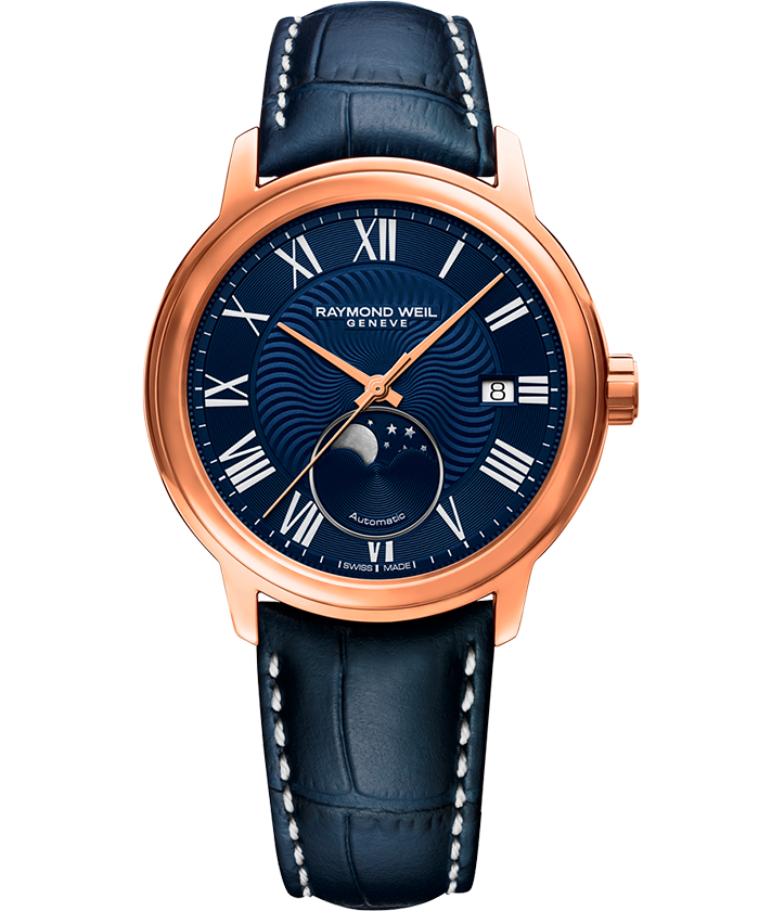 Raymond Weil Maestro Moon Phase 40mm - 2239-PC5-00509