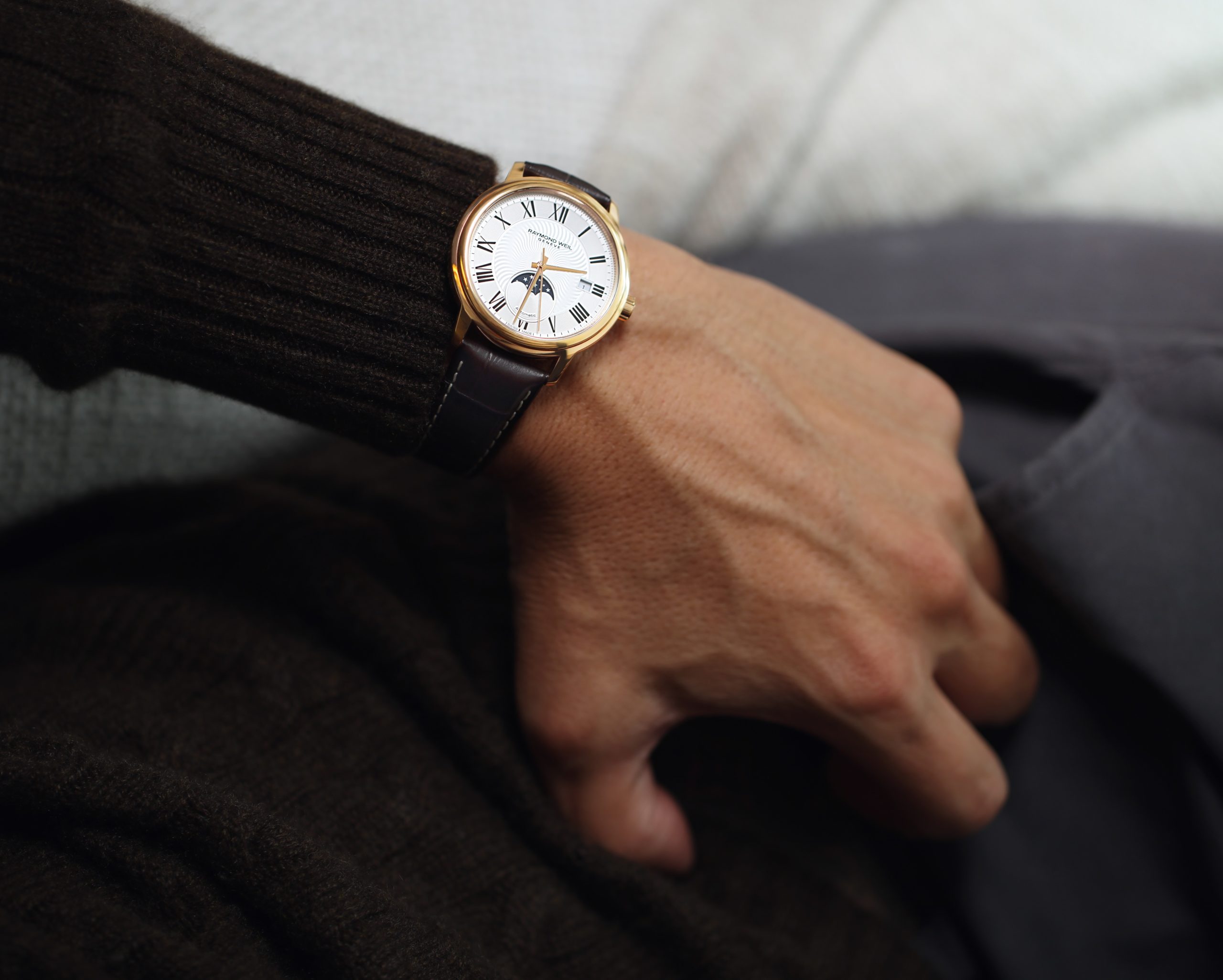 Raymond Weil Maestro Moon Phase 40mm - 2239-PC5-00659 - Image 3