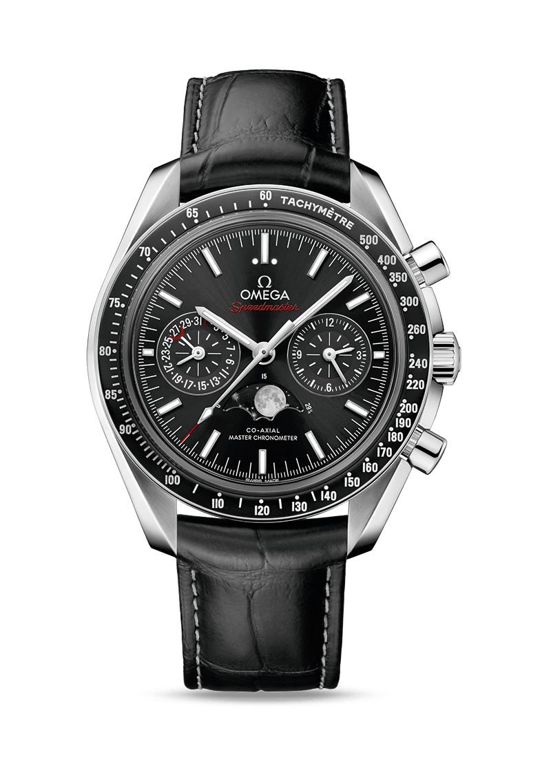 Omega Speedmaster Moonwatch Co-Axial Master Chronometer Moonphase Chronograph 44.25 MM