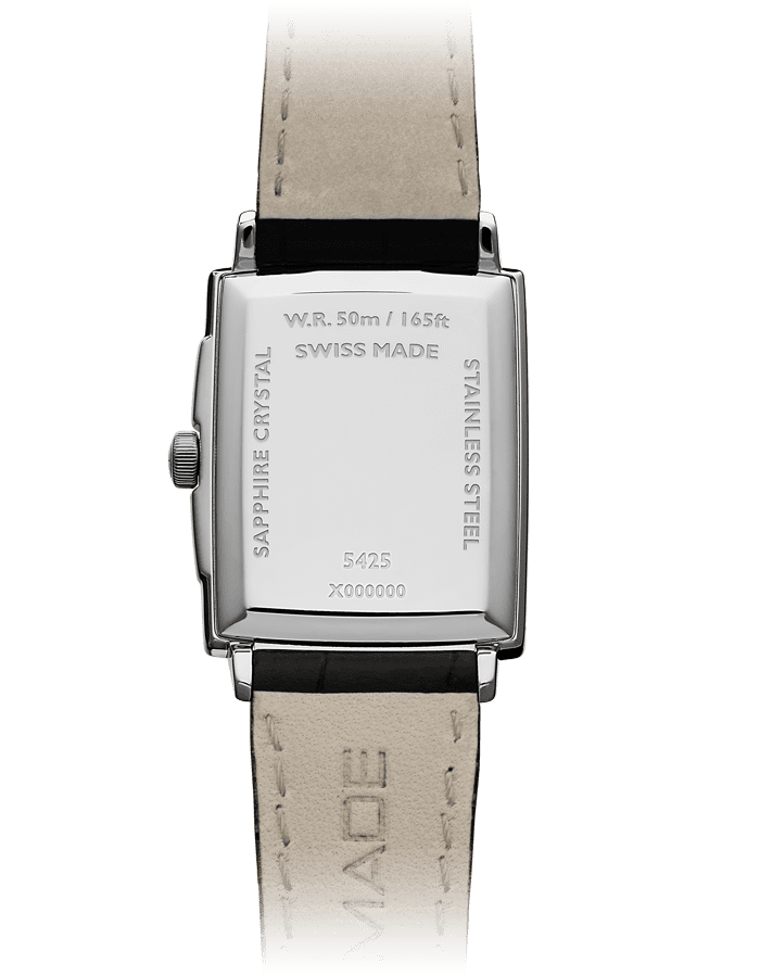 5425-STC-00300 RW TOCCATA M Q SQ. WHITE DIAL ROM, LEATH STRP - Image 3