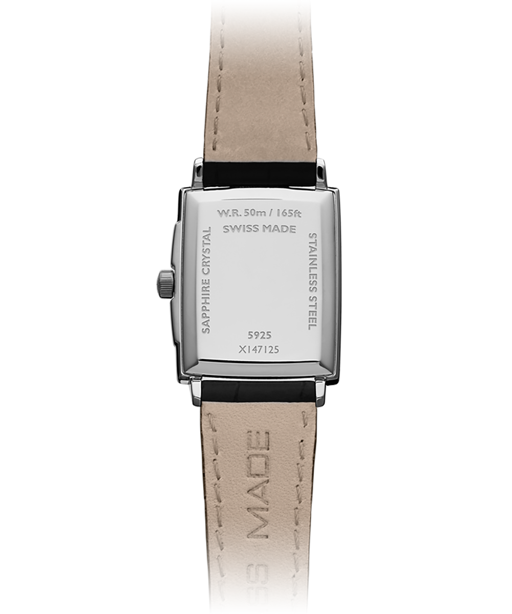 5925-STC-00300 RW TOCCATA LADY QUARTZ SQ. SILV WHITE DIAL ROM, L - Image 2
