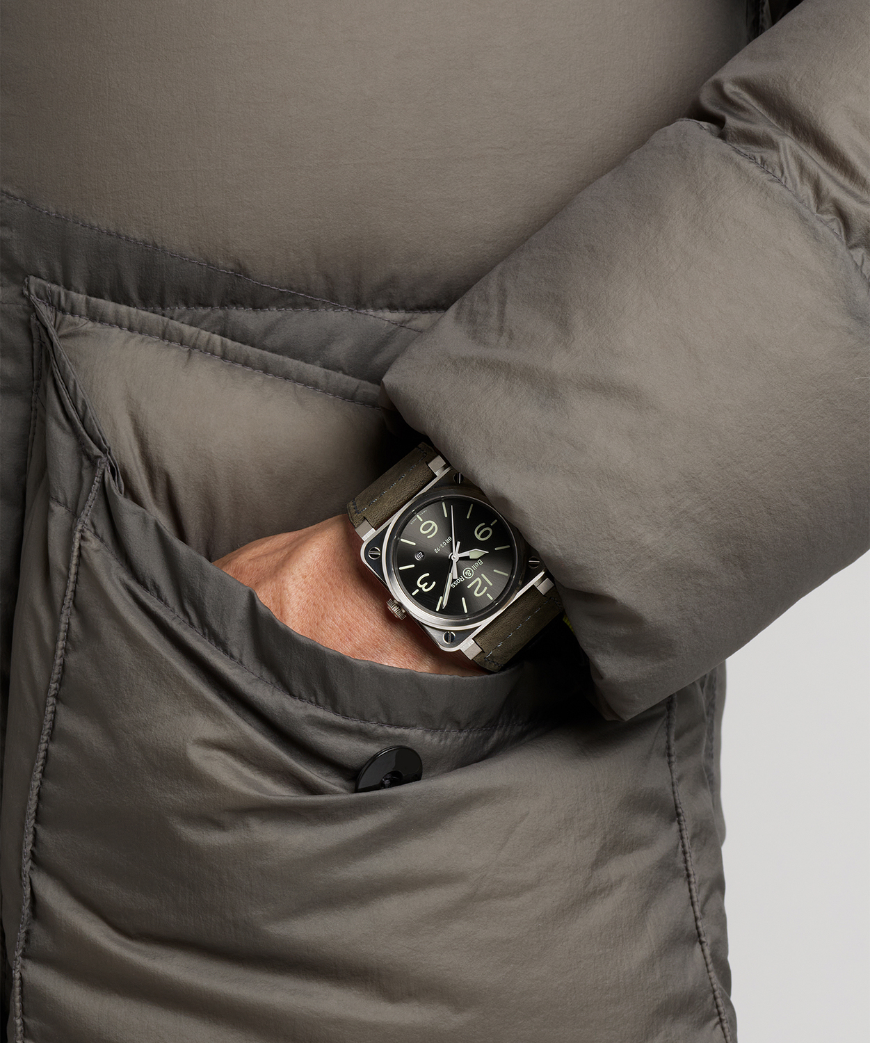 Bell & Ross BR03-92 Grey Lum - BR0392-GC3-ST/SCA - Image 2