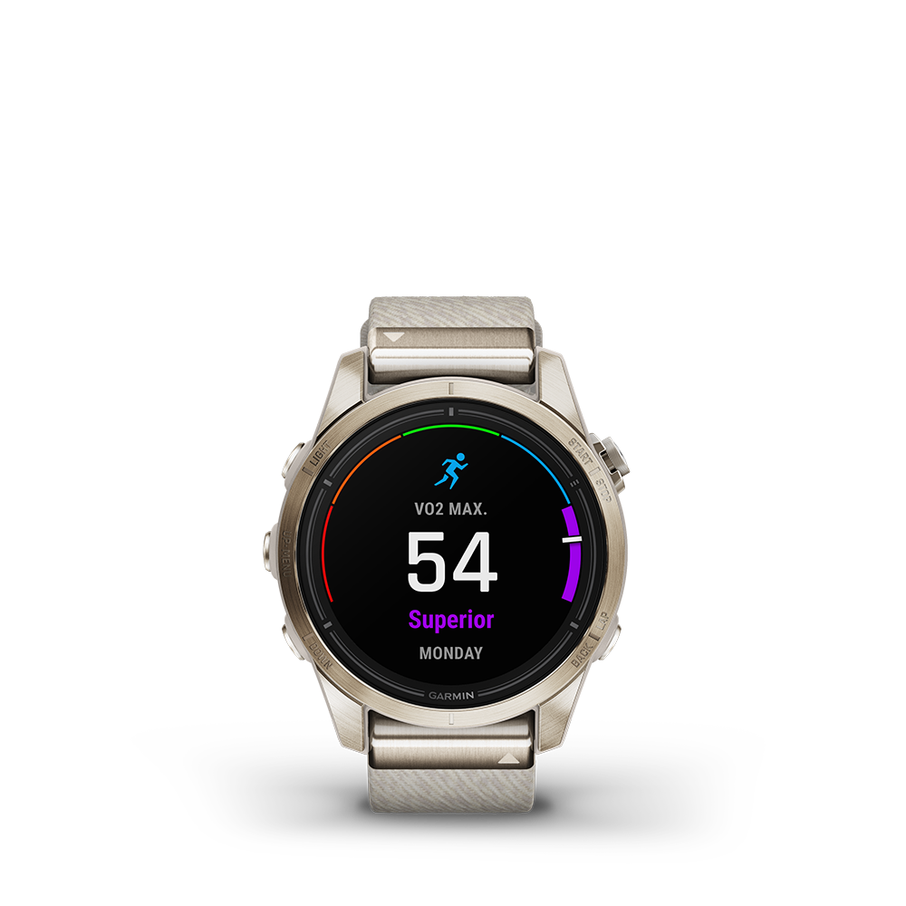 Garmin epix Pro (Gen 2) – Sapphire Edition 42mm, Soft Gold, Nylon - Image 11