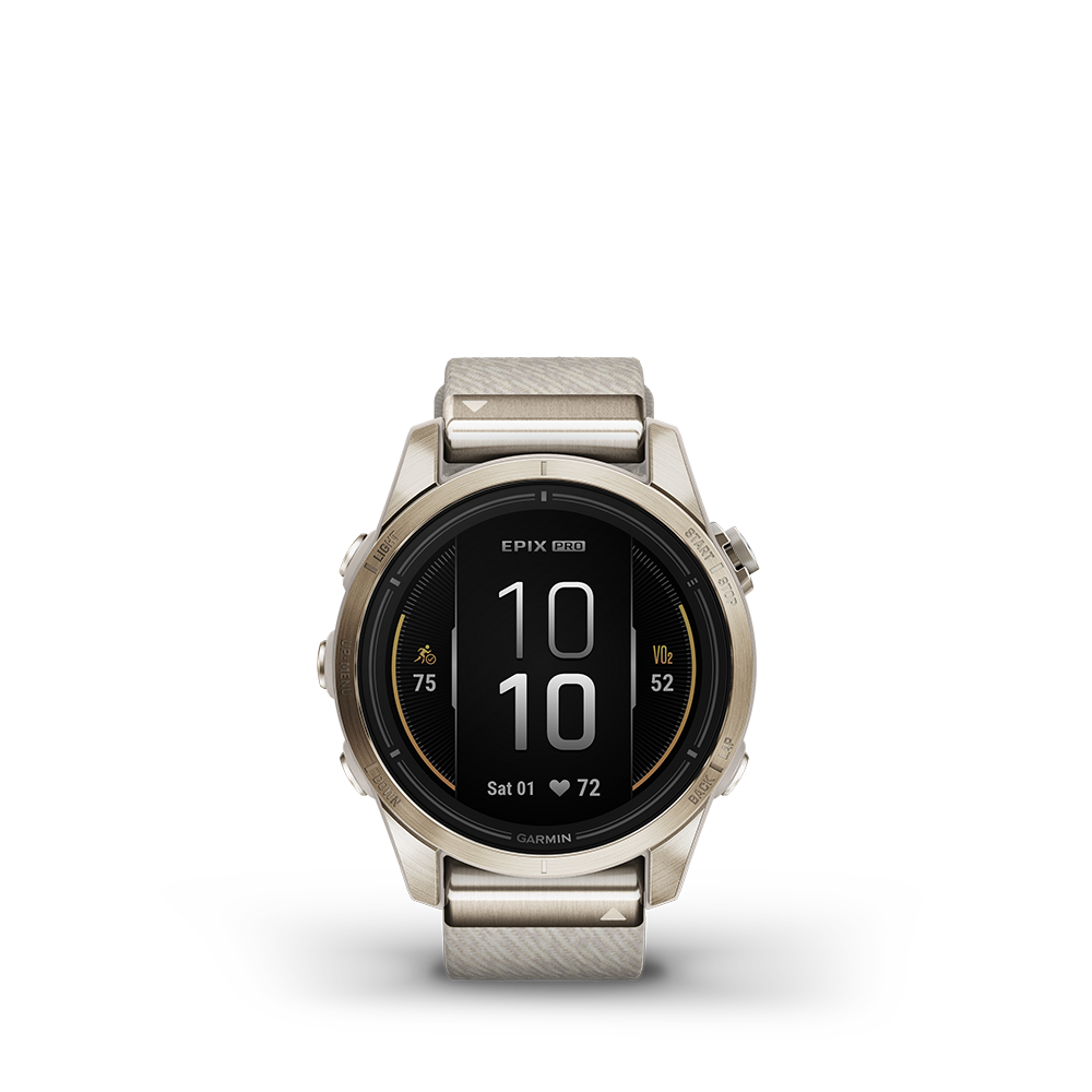 Garmin epix Pro (Gen 2) – Sapphire Edition 42mm, Soft Gold, Nylon - Image 13
