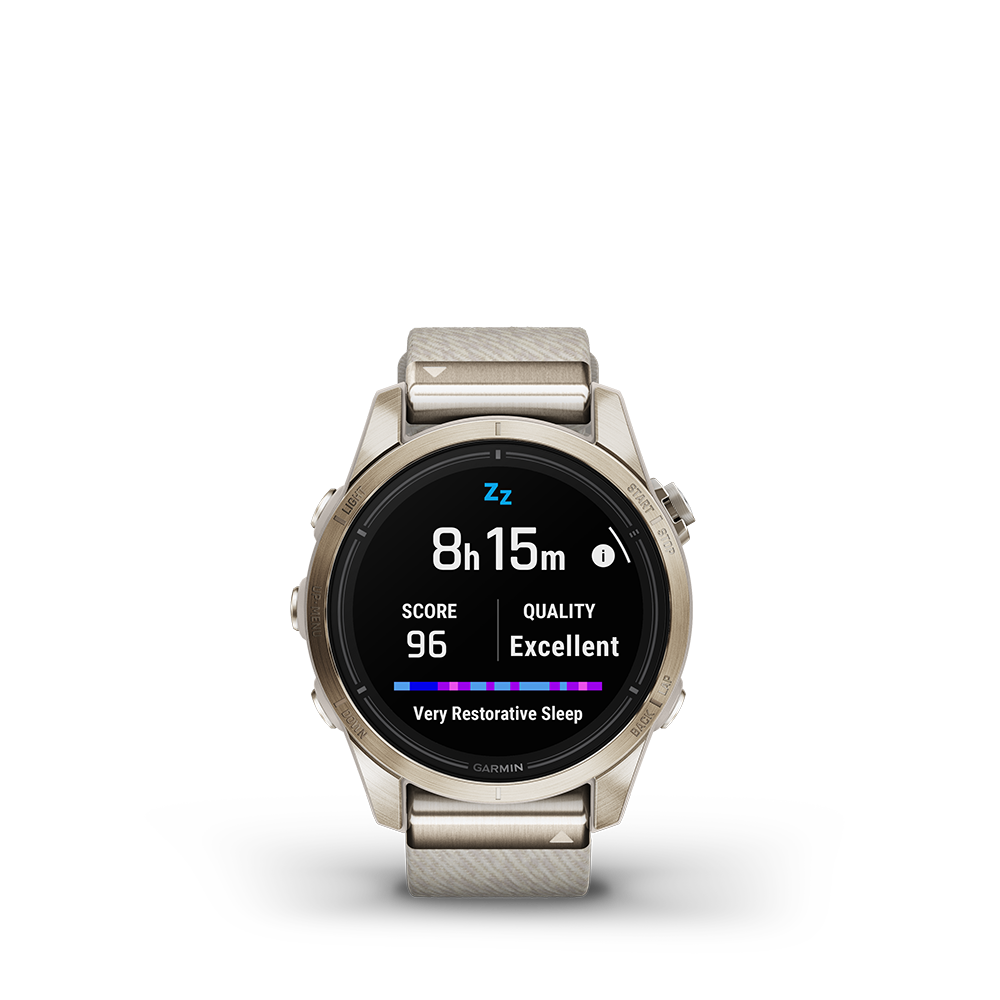 Garmin epix Pro (Gen 2) – Sapphire Edition 42mm, Soft Gold, Nylon - Image 14