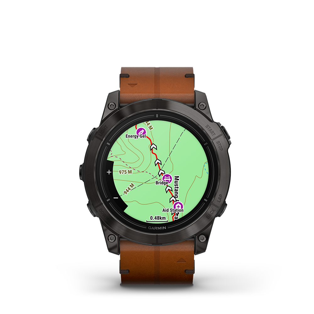 Garmin epix Pro (Gen 2) – Sapphire Edition 51mm, Carbon Gray, Leather - Image 7