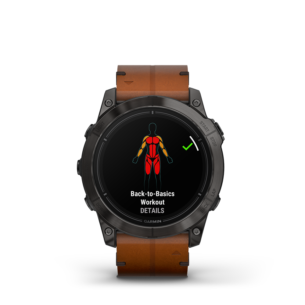 Garmin epix Pro (Gen 2) – Sapphire Edition 51mm, Carbon Gray, Leather - Image 3