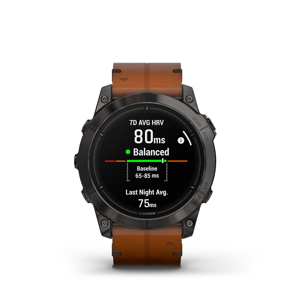 Garmin epix Pro (Gen 2) – Sapphire Edition 51mm, Carbon Gray, Leather - Image 11