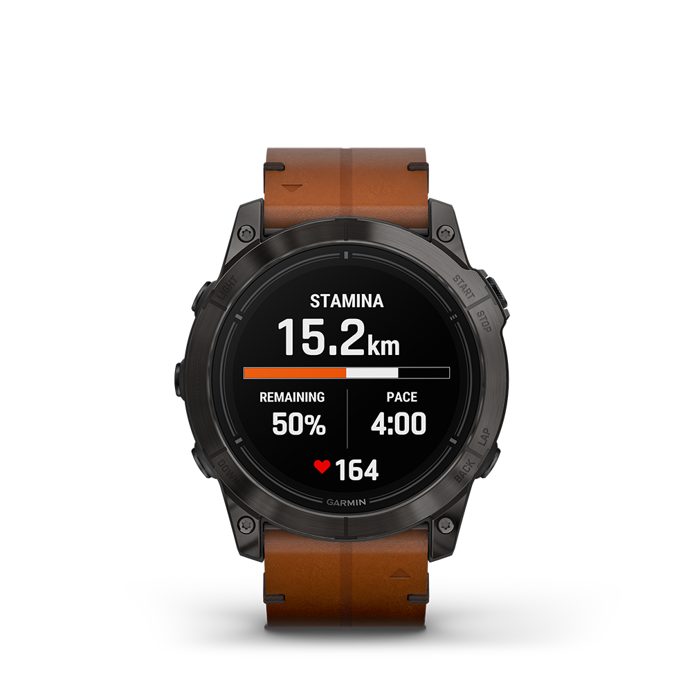 Garmin epix Pro (Gen 2) – Sapphire Edition 51mm, Carbon Gray, Leather - Image 9