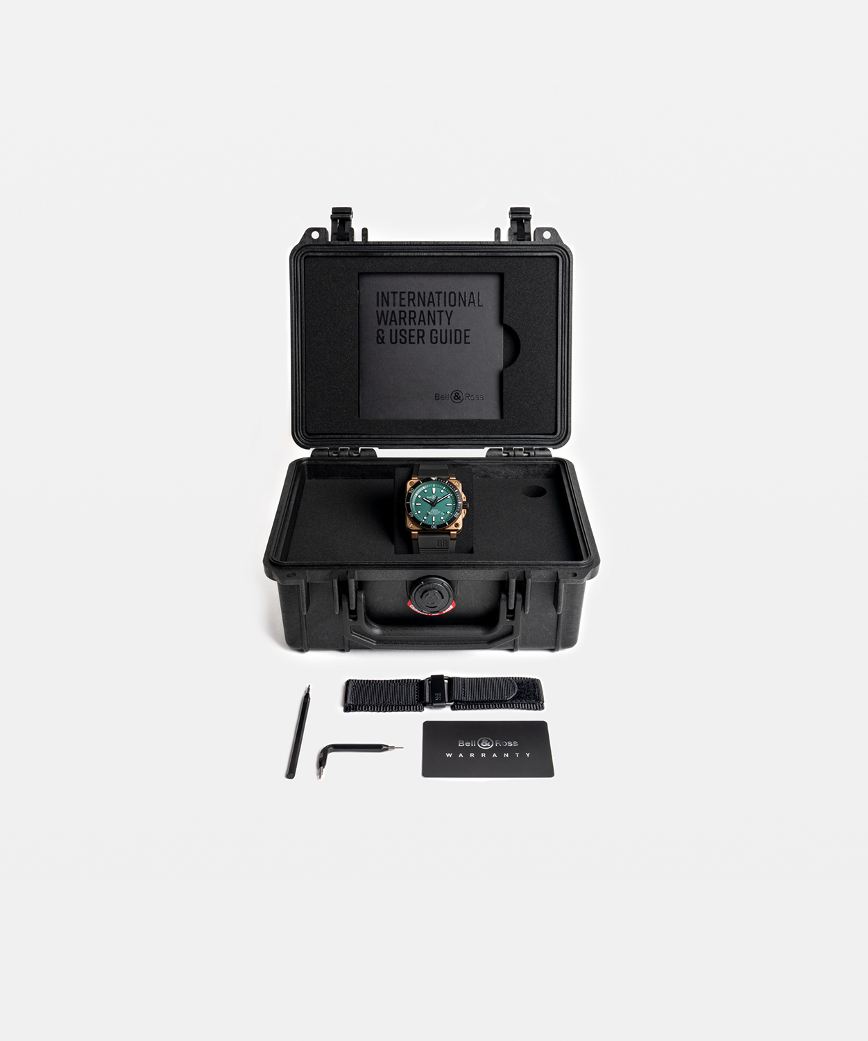 Bell & Ross BR 03-92 Diver Black & Green Bronze - BR0392-D-LT-BR/SRB - Image 7