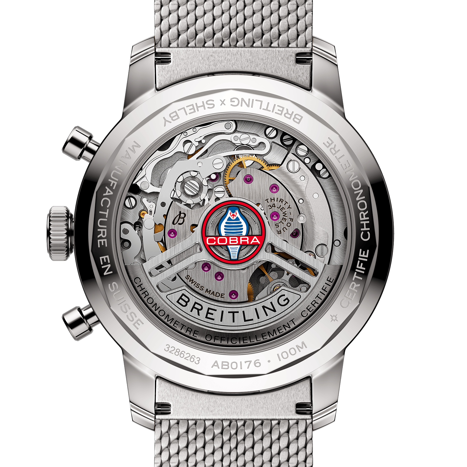 Breitling Top Time B01 Shelby Cobra - AB01763A1C1A1 - Image 4