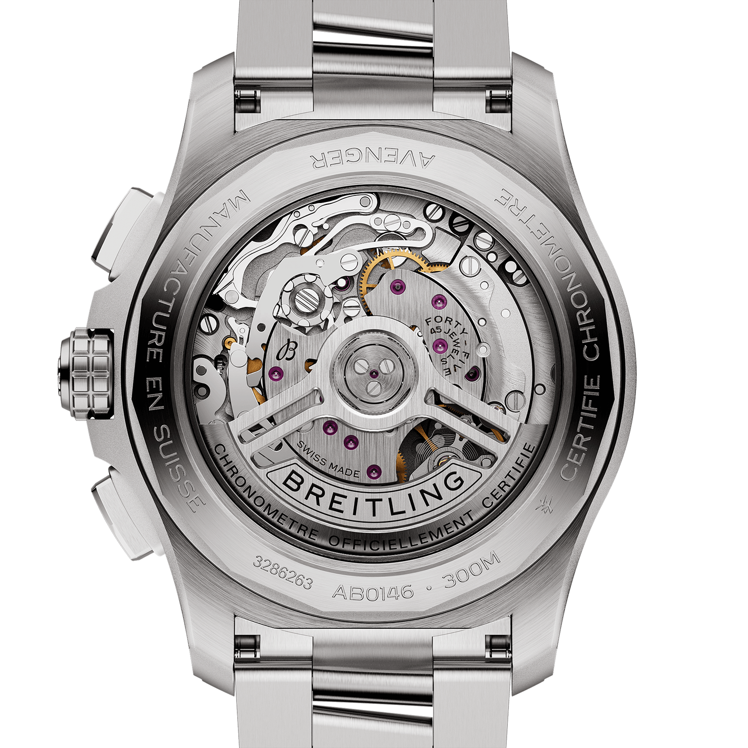 Breitling Avenger B01 Chronograph 42 - AB0146101B1A1 - Image 4