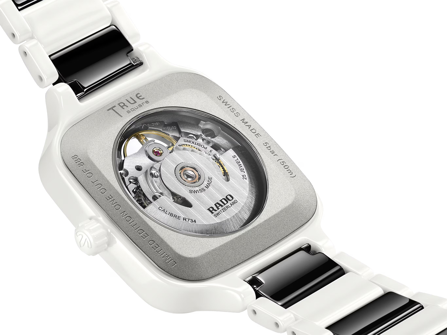 Rado True Square Automatic Open Heart Diamonds Limited Edition - R27073752 - Image 4