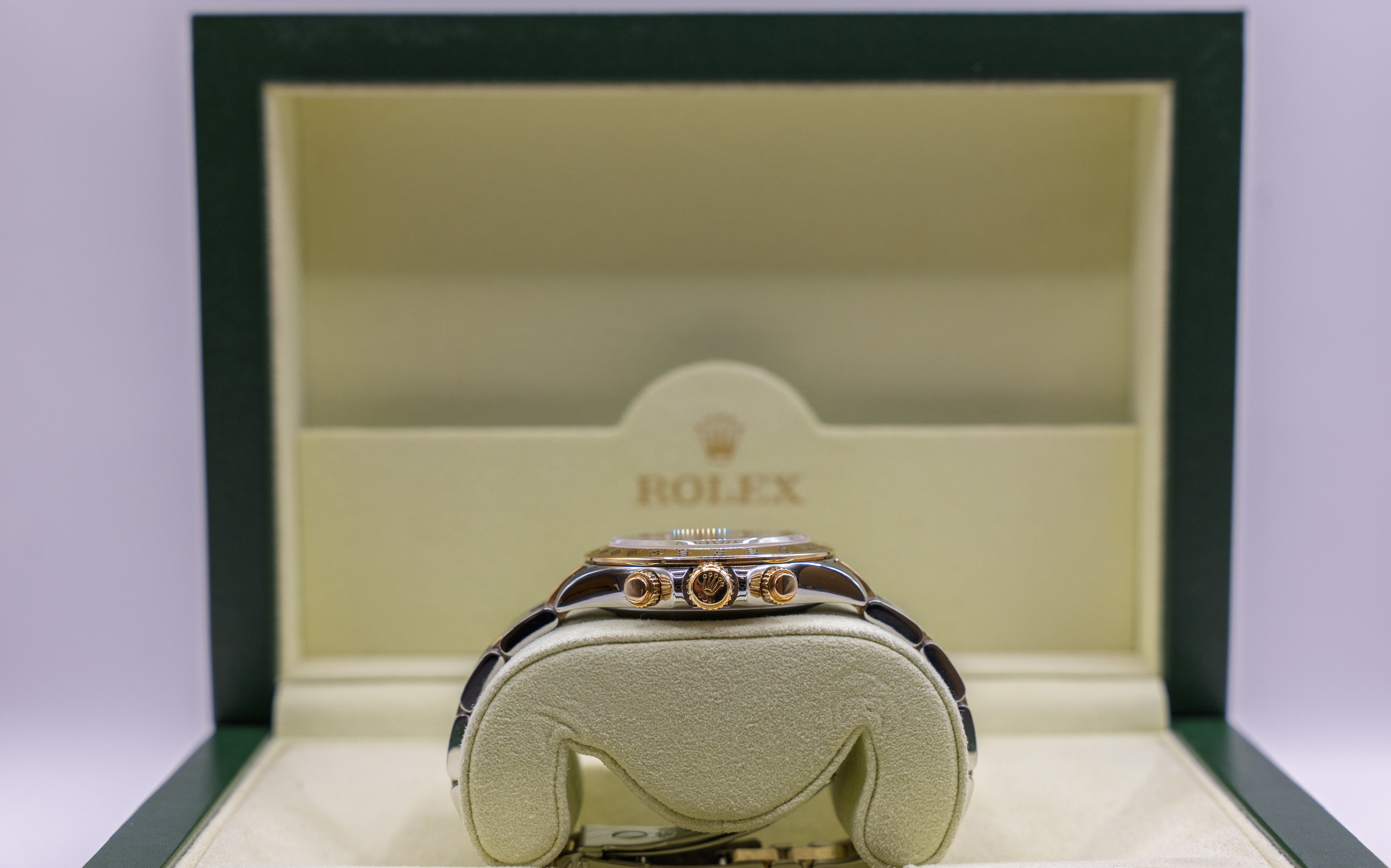 Rolex Daytona Gull/Stål Sort tallskive Ref. 116523 - Image 5