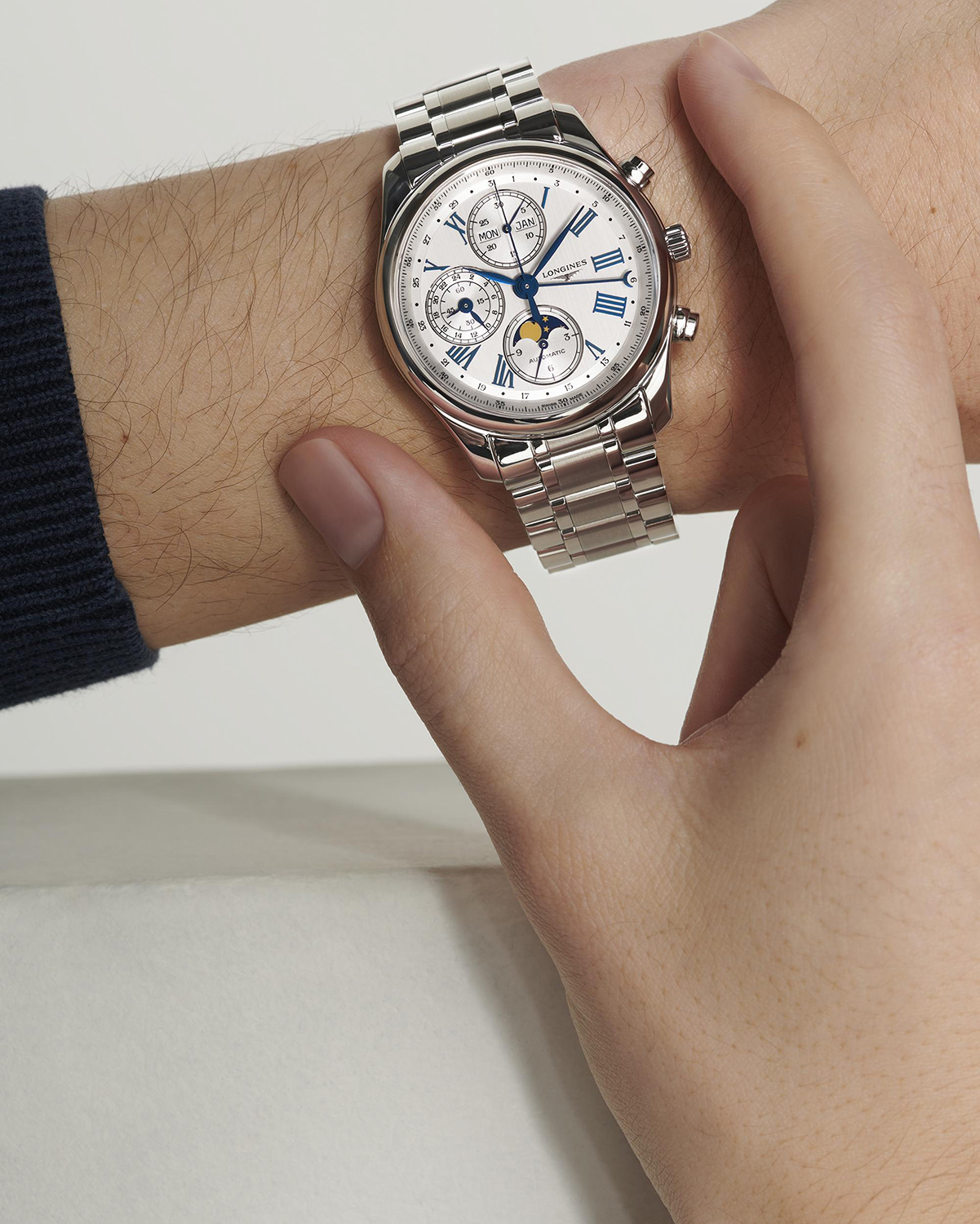 Longines Master Collection Chronograph Moon Phase 40mm - L2.673.4.71.6 - Image 5