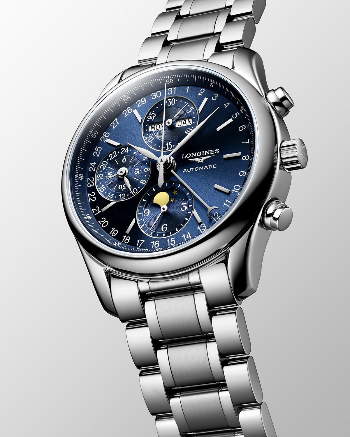 The Longines Master Collection Small Seconds Moon Phase 40.00 mm - L2.673.4.92.6 - Image 2