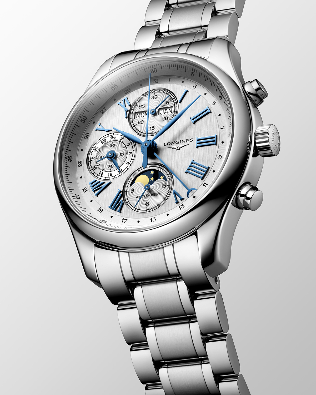 Longines Master Collection Chronograph Moon Phase 42mm - L2.773.4.71.6 - Image 2