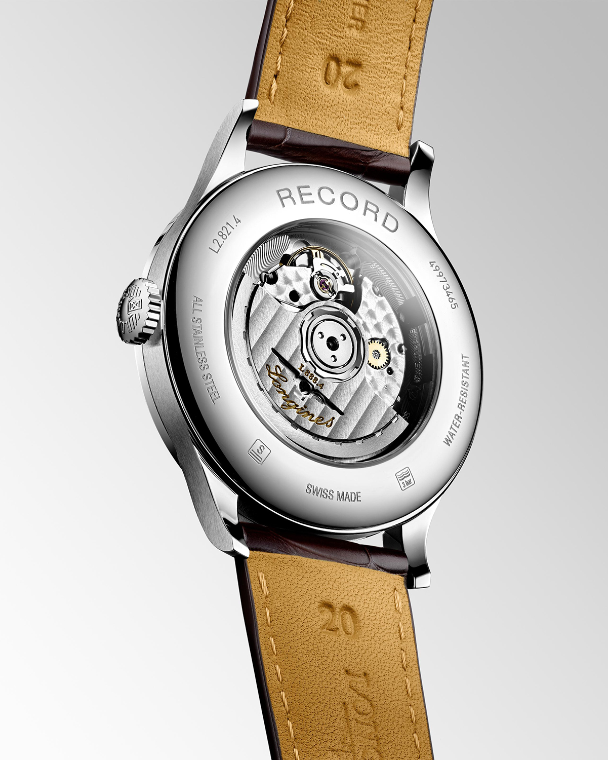 Longines Record 40mm - L2.821.4.11.2 - Image 3
