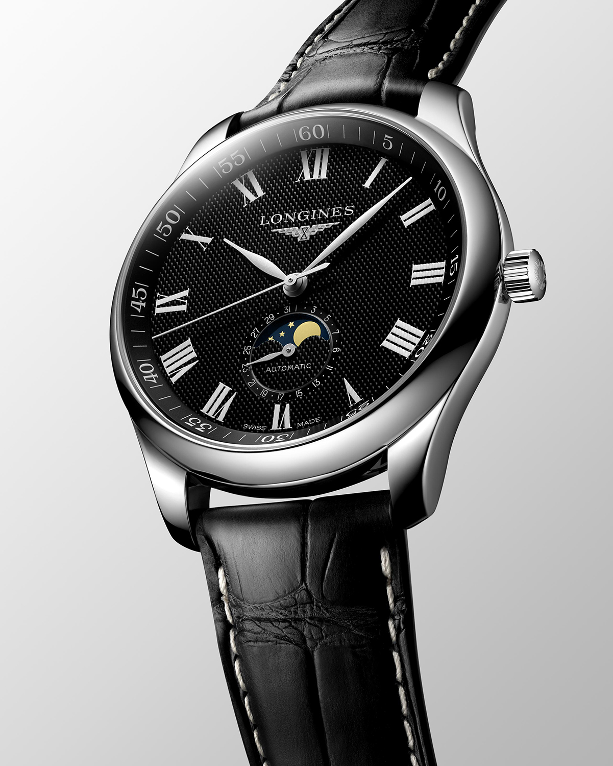 Longines Master Collection Moon Phase 40mm - L2.919.4.51.7 - Image 2