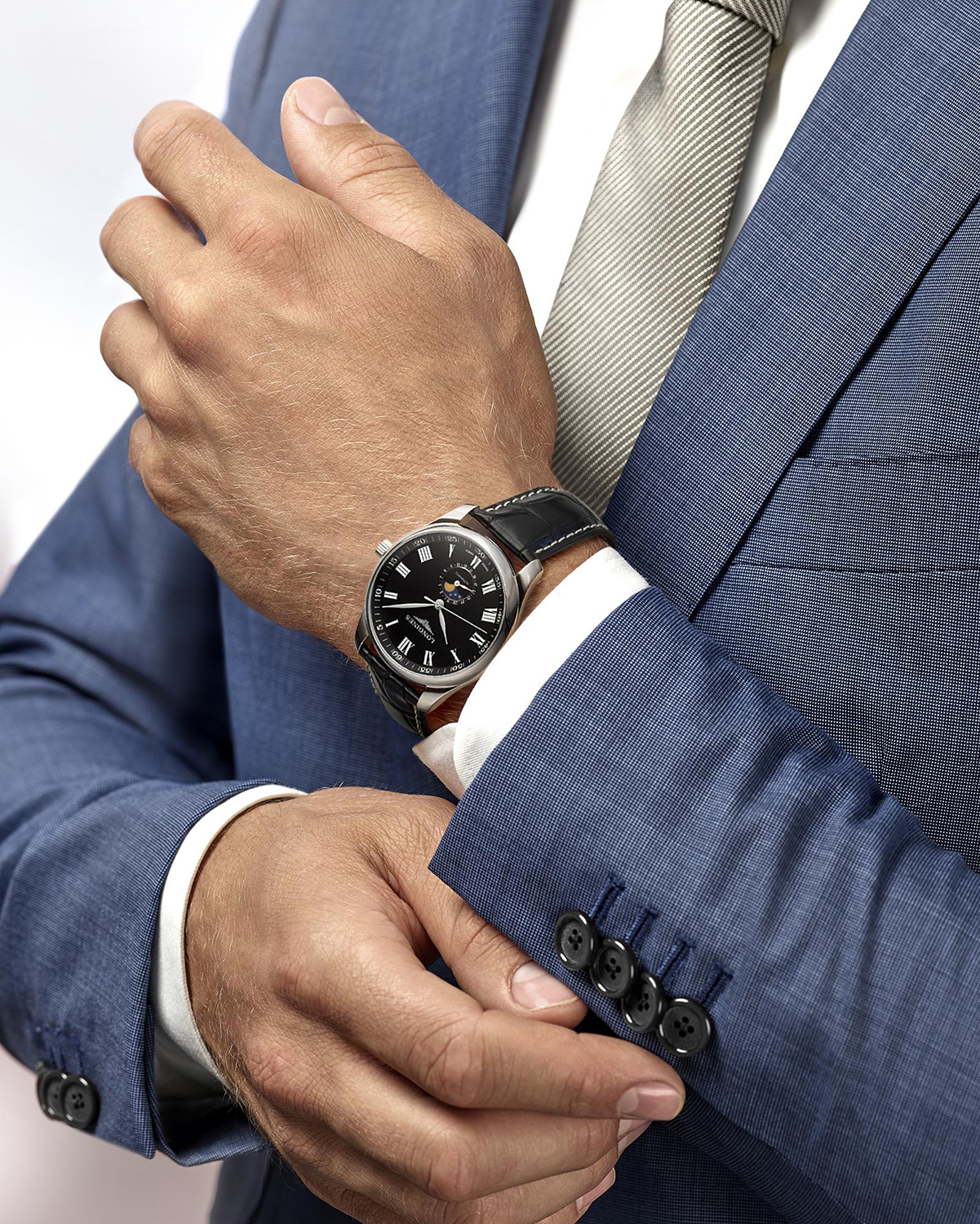 Longines Master Collection Moon Phase 40mm - L2.919.4.51.7 - Image 4