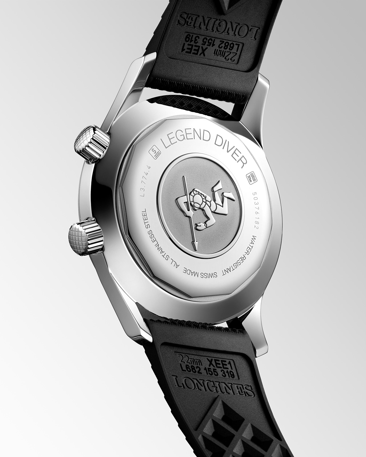 Longines Legend Diver - L3.774.4.50.9 - Image 3
