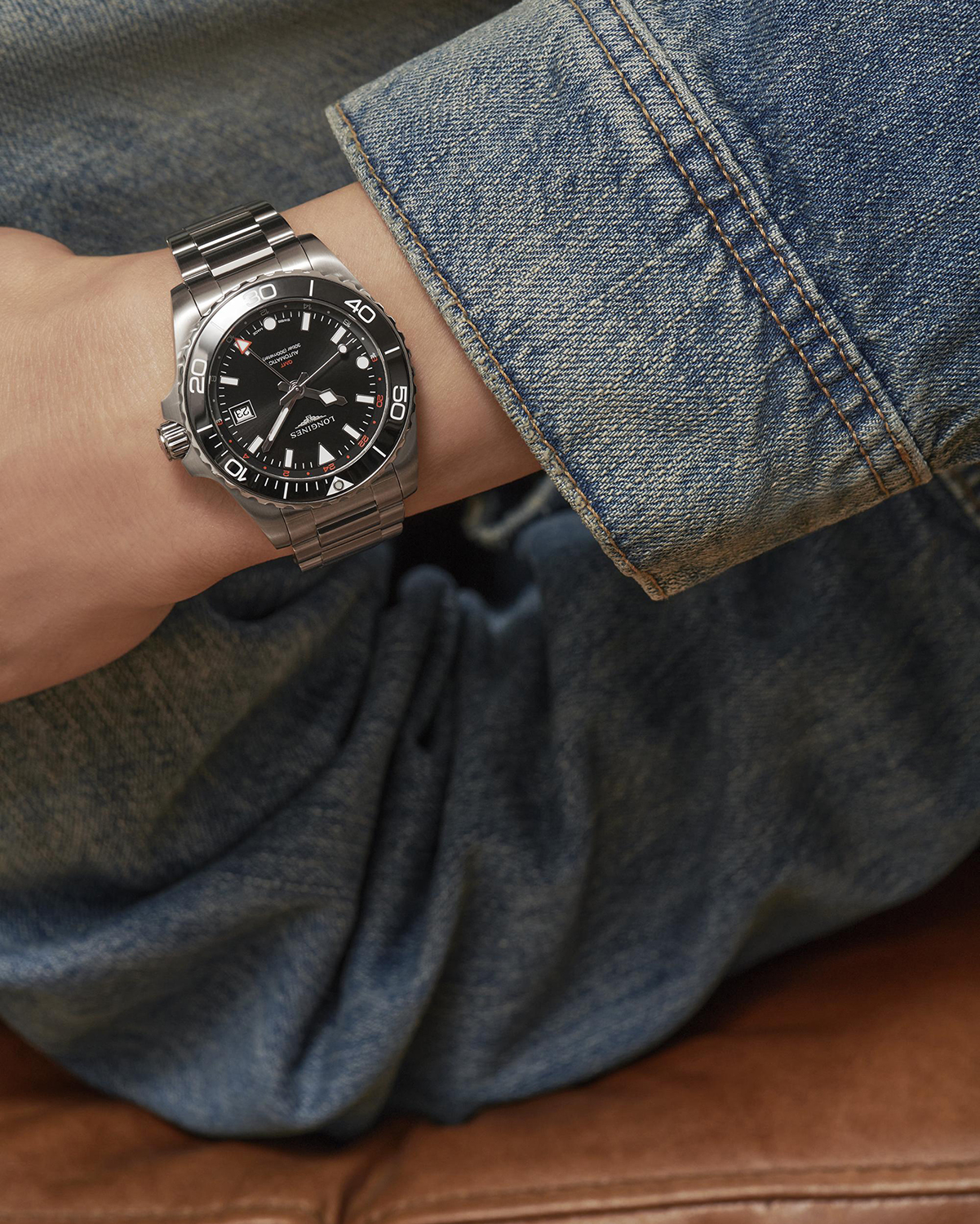 Longines HydroConquest GMT 41MM - L3.790.4.56.6 - Image 5