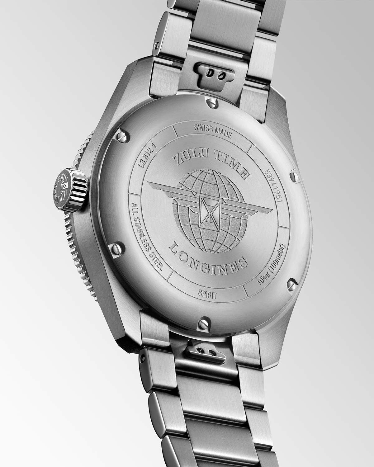 Longines Spirit Zulu Time GMT 42mm - L3.812.4.53.6 - Image 3