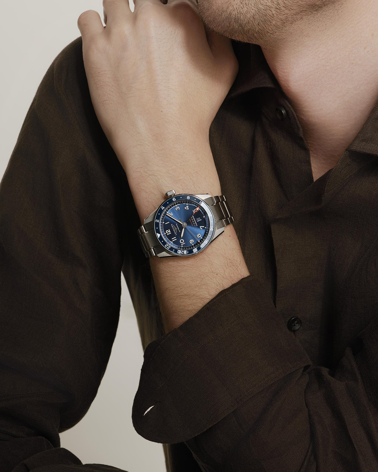 Longines Spirit Zulu Time GMT 42mm - L3.812.4.93.6 - Image 4