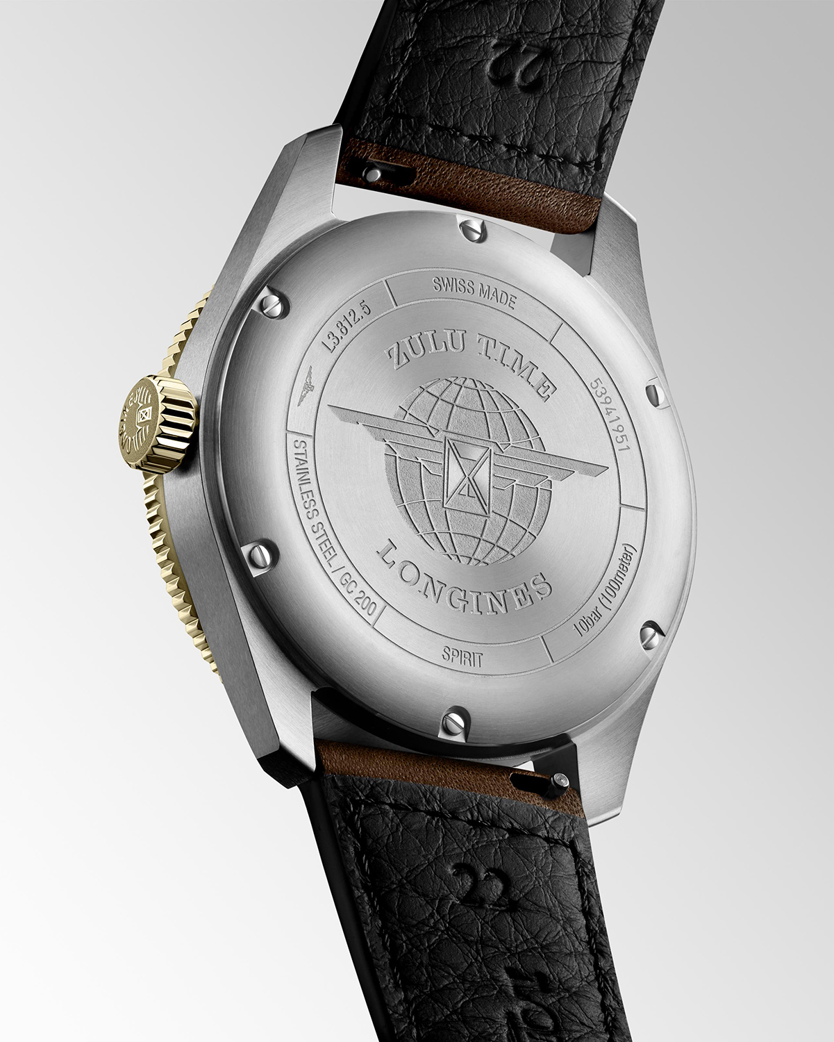 Longines Spririt Zulu Time GMT 42mm - L3.812.5.53.2 - Image 3