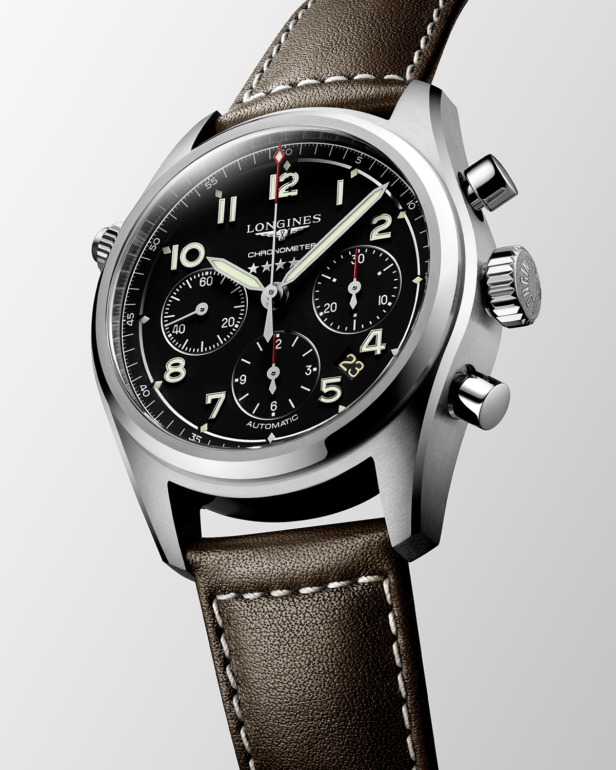 Longines Spirit Chronograph 42mm - L3.820.4.53.0 - Image 2
