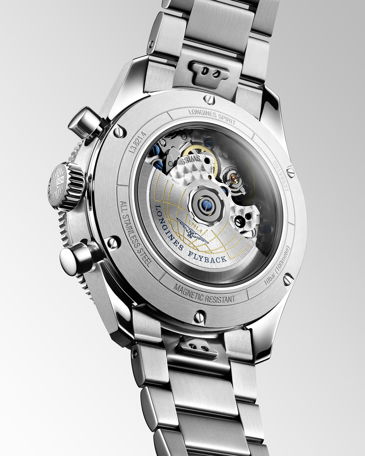Longines Spirit Flyback - L3.821.4.93.6 - Image 3