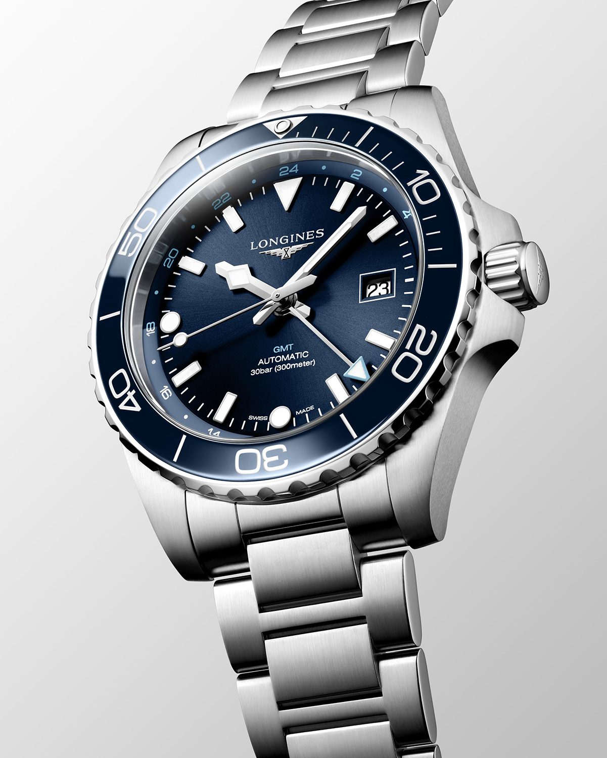 Longines HydroConquest GMT 43MM - L3.890.4.96.6 - Image 2