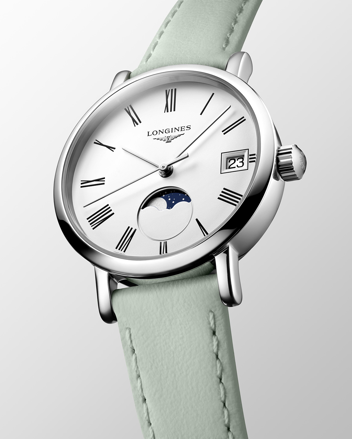 Longines Elegant Collection Moon Phase 30MM - L4.330.4.11.0 - Image 2