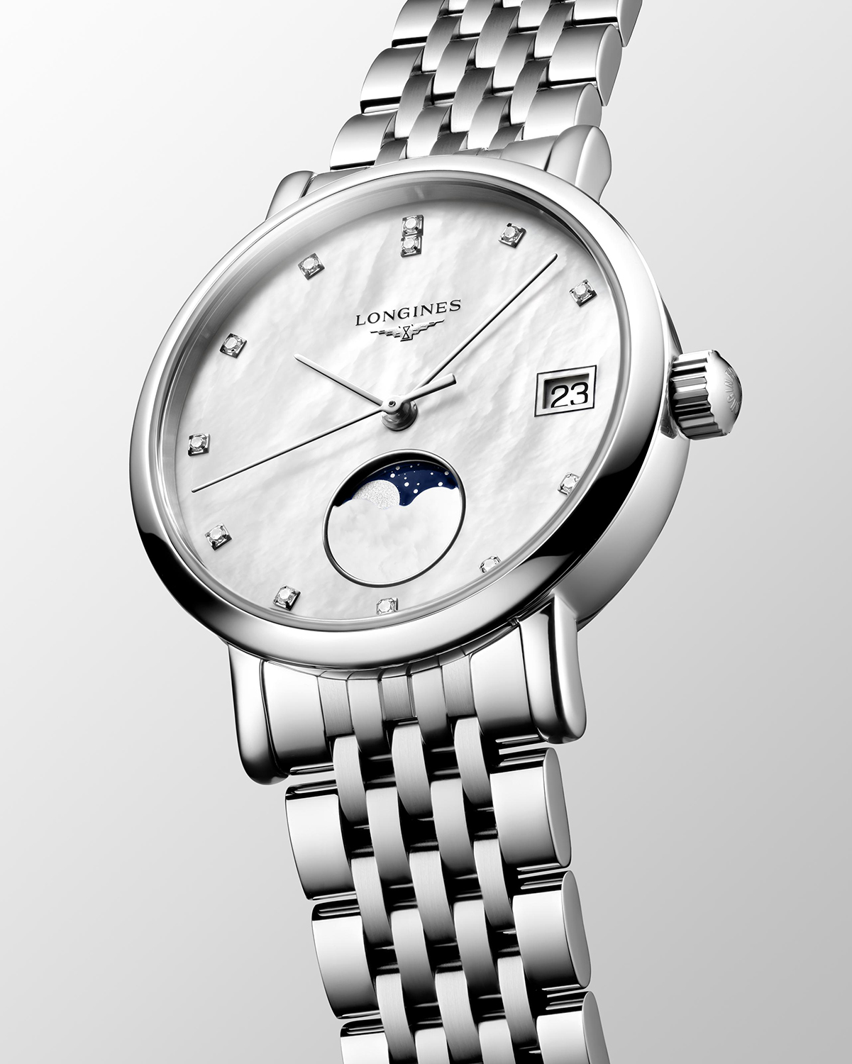Longines Elegant Collection Moon Phase 30MM - L4.330.4.87.6 - Image 2