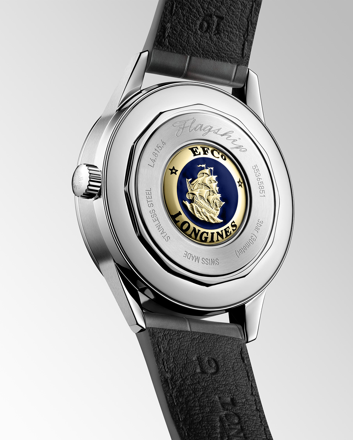 Longines Flagship Heritage Moon Phase - L4.815.4.72.2 - Image 3