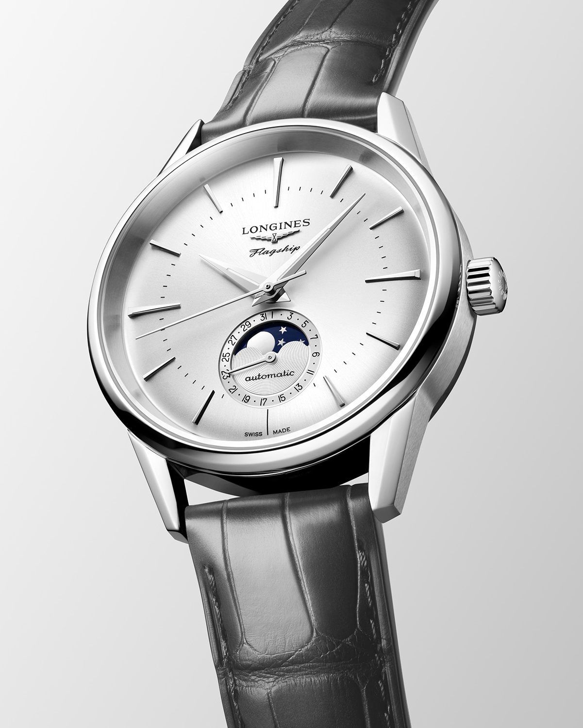 Longines Flagship Heritage Moon Phase - L4.815.4.72.2 - Image 2