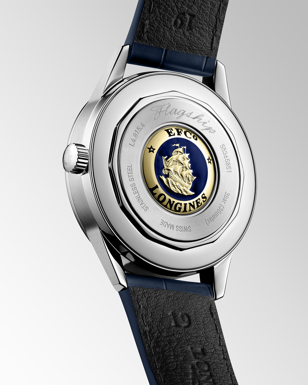 Longines Flagship Heritage Moon Phase - L4.815.4.92.2 - Image 3