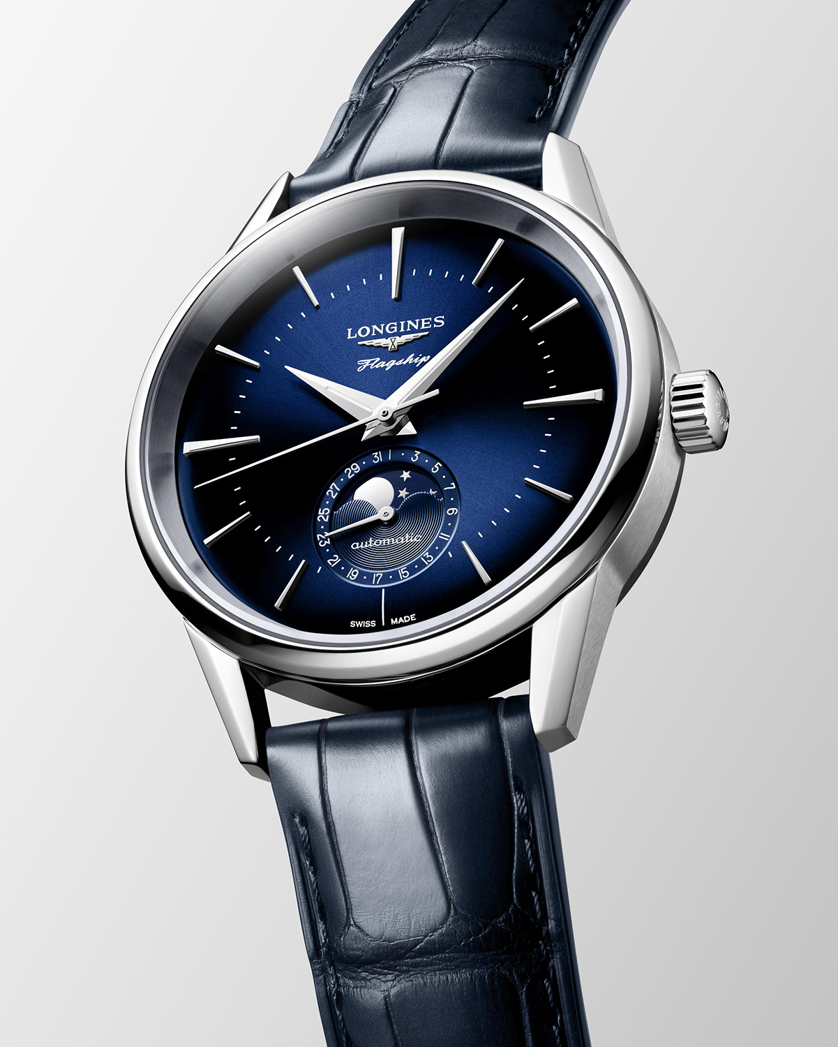 Longines Flagship Heritage Moon Phase - L4.815.4.92.2 - Image 2