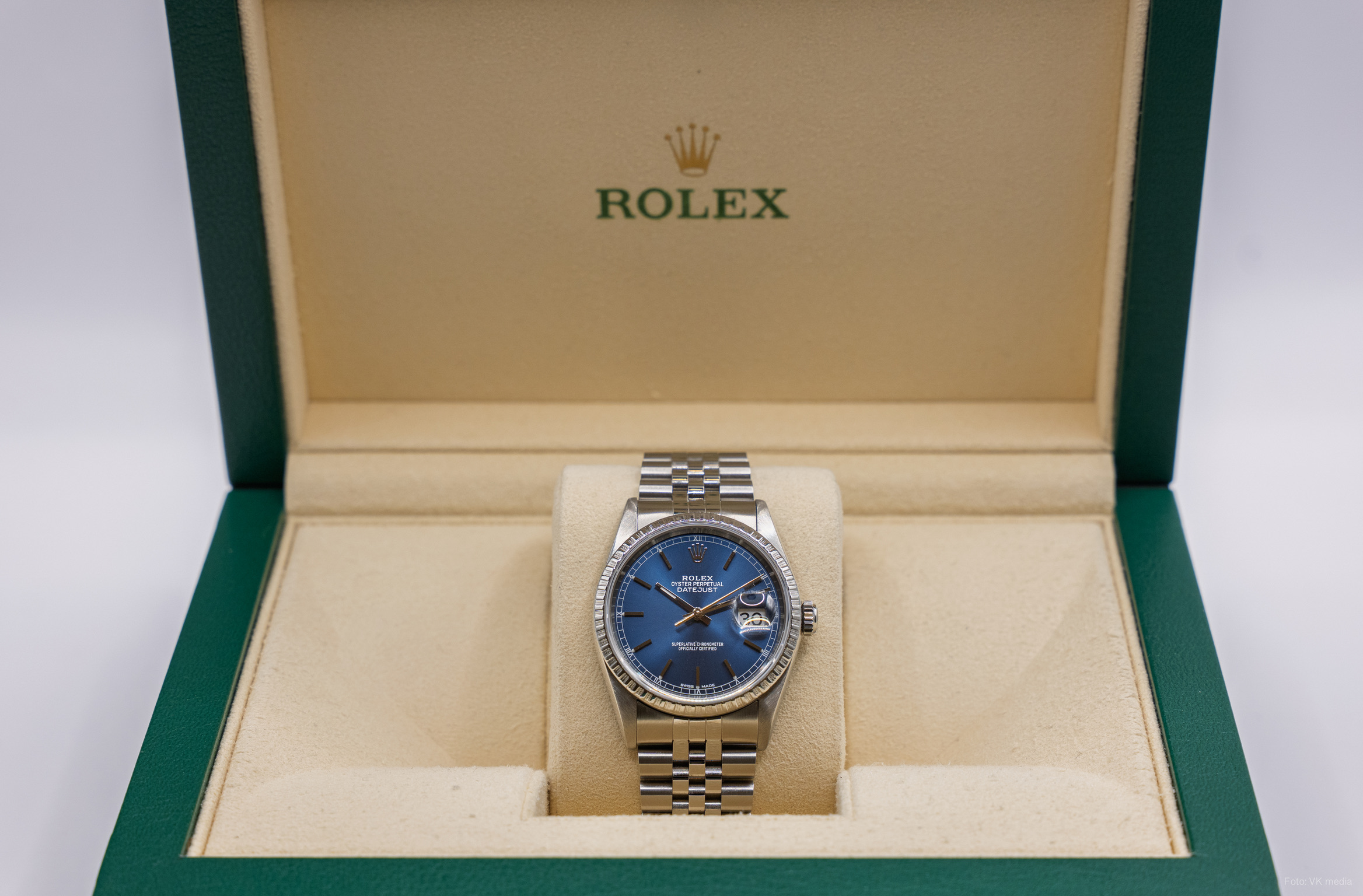 Rolex Datejust 36 Ref. 16220 1995 Blå tallskive - Image 2