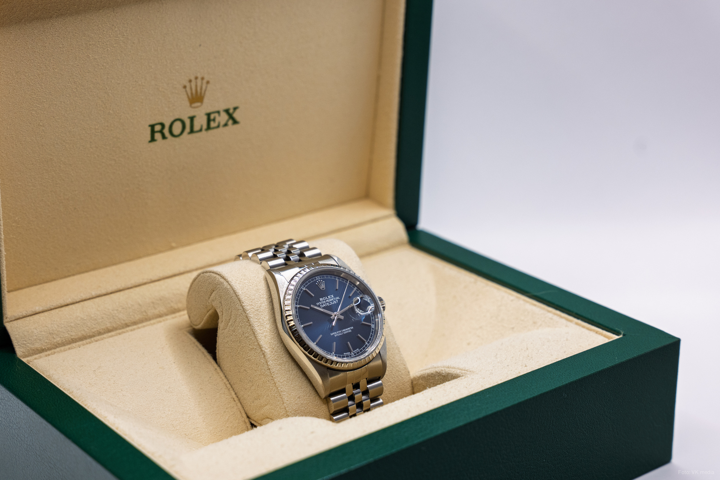 Rolex Datejust 36 Ref. 16220 1995 Blå tallskive - Image 3
