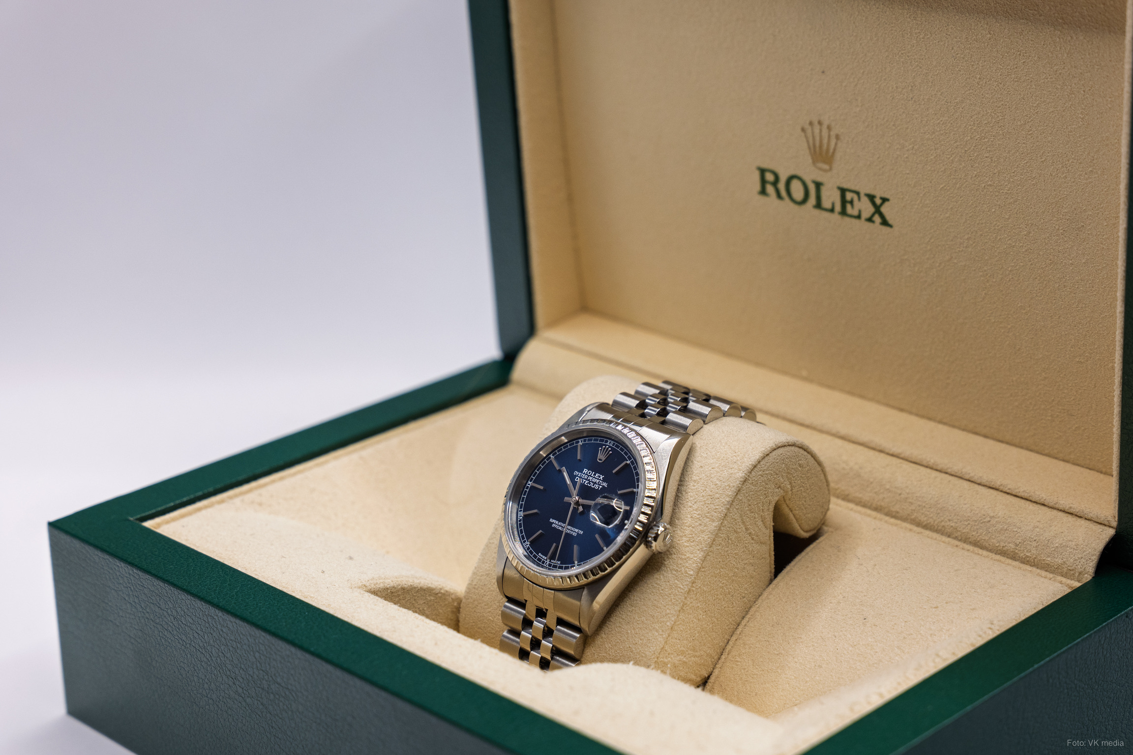 Rolex Datejust 36 Ref. 16220 1995 Blå tallskive - Image 4
