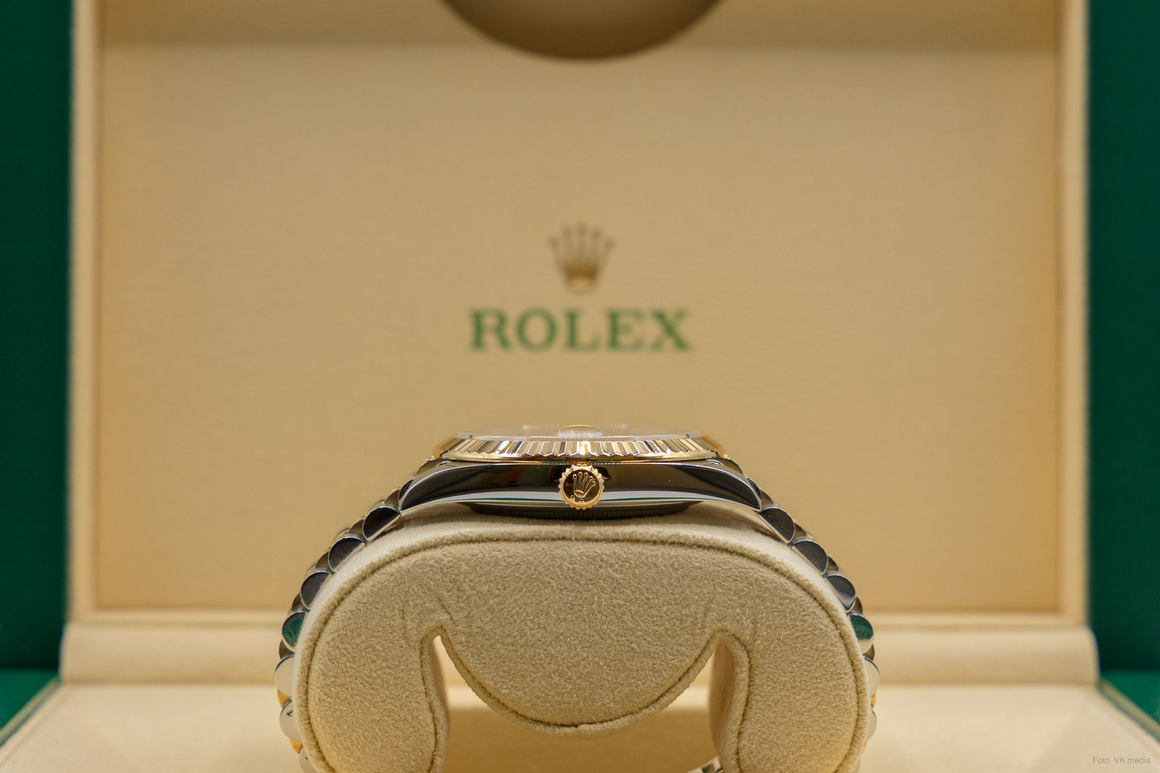 Rolex Datejust 41 gull og stål ref. 126333 - hvit skive - kjøpt 2025 - Image 5