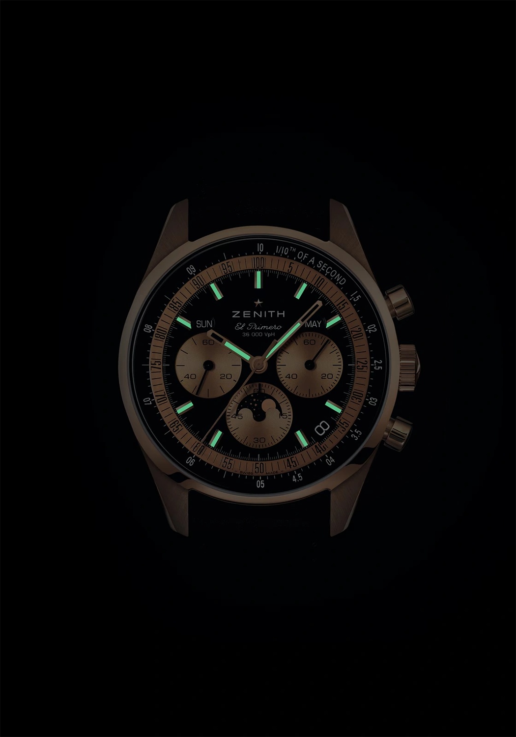 Zenith Chronomaster Original Triple Calendar 38mm - 18.3400.3610/21.C911 - Image 2