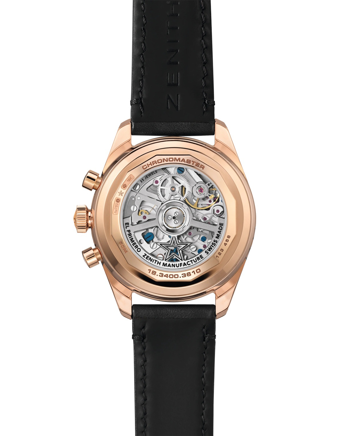 Zenith Chronomaster Original Triple Calendar 38mm - 18.3400.3610/21.C911 - Image 3