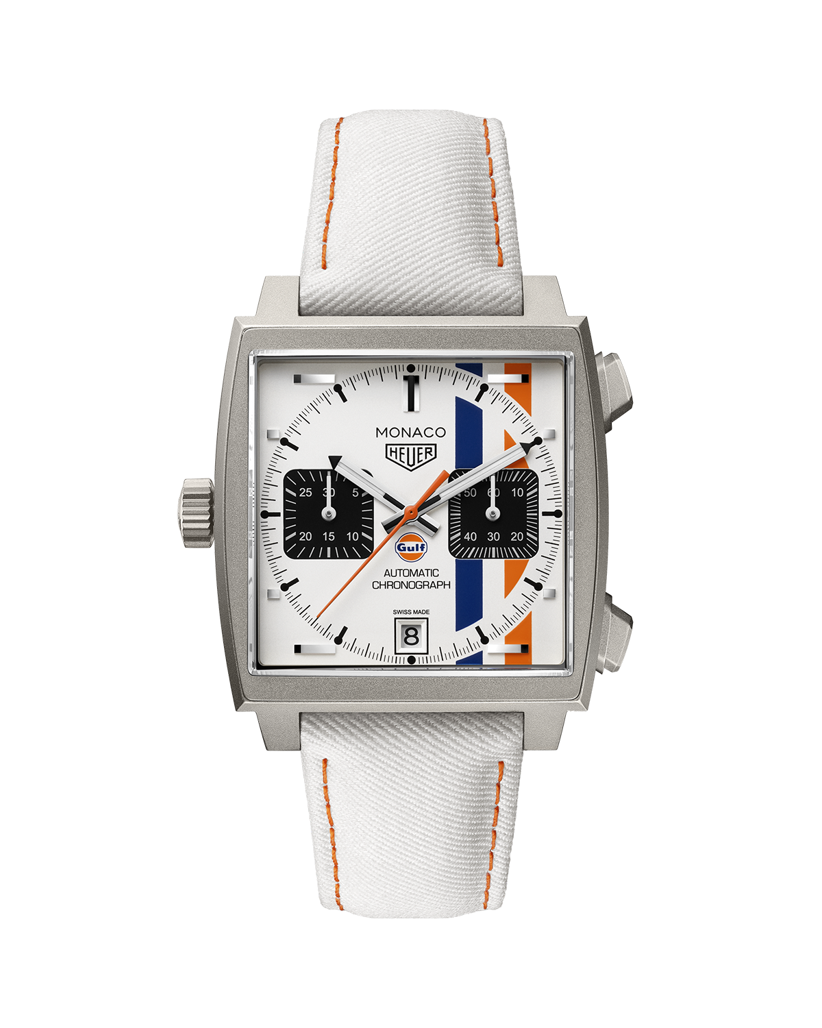 TAG Heuer Monaco Chronograph x Gulf 39mm - CAW218G.EB0393