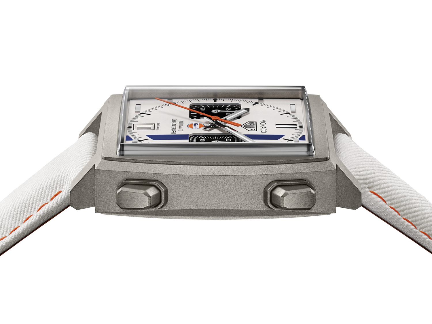 TAG Heuer Monaco Chronograph x Gulf 39mm - CAW218G.EB0393 - Image 2